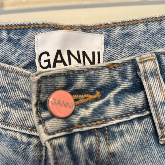 Ganni denim stary jeans - Picture 2 of 7